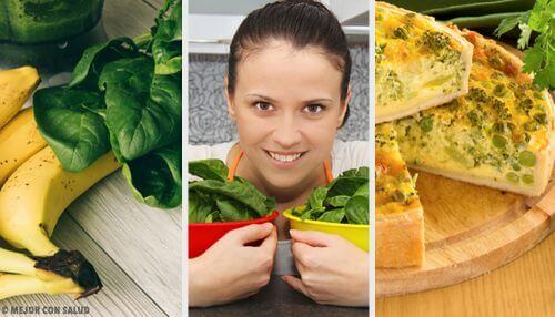 5 sunne spinatoppskrifter som kan nytes hver dag