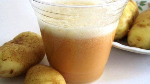 Et glass potetjuice 