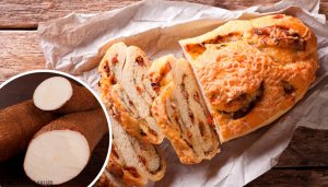Brød med kassava, havre og sjokolade uten gluten, laktose eller sukker