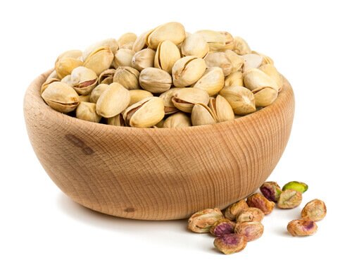 pistasjnøtter er rike på kalium