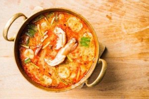 Oppskrift på en enkel, hjemmelaget sjømatsuppe