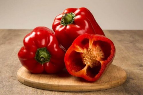 Paprika er bra for øyehelsa di