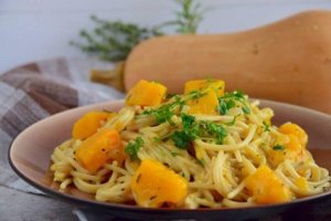 Gresskar og spagetti: prøv denne deilige oppskriften