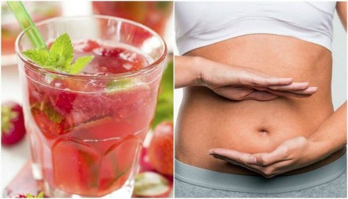 Avgift kroppen din med jordbær- og sitronvann