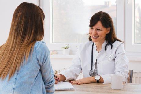 doktor og pasient