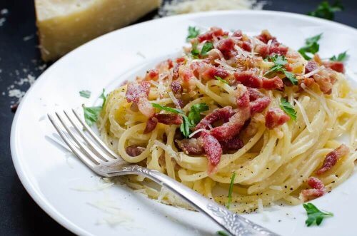 Spagetti carbonara - To deilige oppskrifter