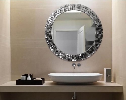 Inspirasjon til badet: speil.