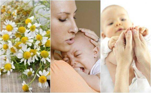 5 naturlige preparater for å lindre kolikk hos spedbarn