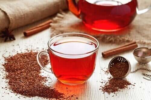 Rooibos te kan hjelpe til med å behandle jernmangelanemi