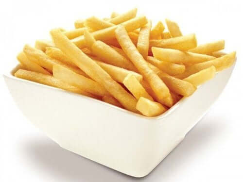 Du burde unngå å spise pommes frites for helsas skyld. 