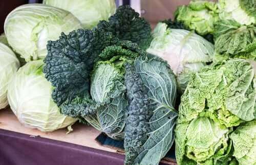 Kremet grønnsakssuppe med grønnkål og spinat - et vitamintilskudd