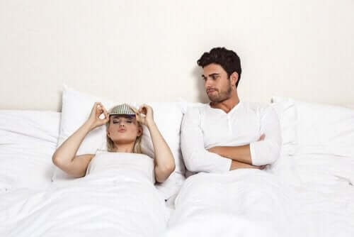 Mangel på lyst hos menn.