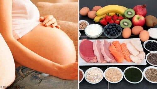 God mat å spise mens du er gravid.