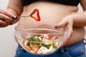 Går du opp i vekt selv om du spiser mindre?