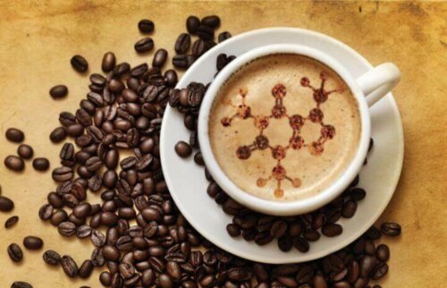 Kopp med kaffe