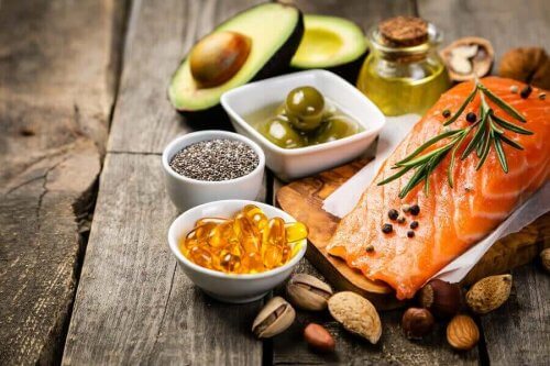 Forskjellige kilder til omega-3
