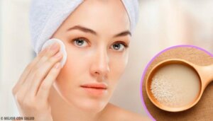 3 eksfolierende skrubber laget med ris for utrolig hud