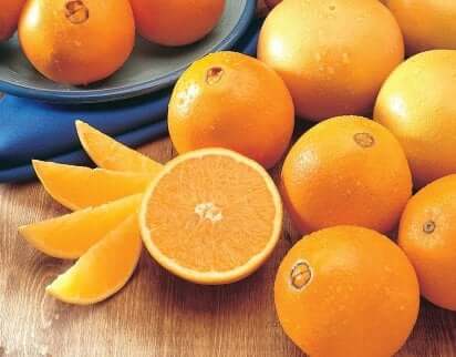 Appelsiner er rike på A-vitamin