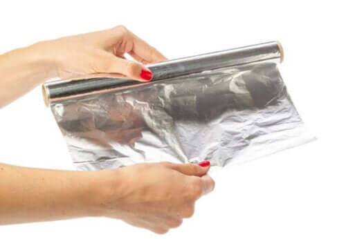 Person holder aluminiumsfolie