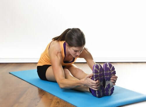 Strekke etter trening.