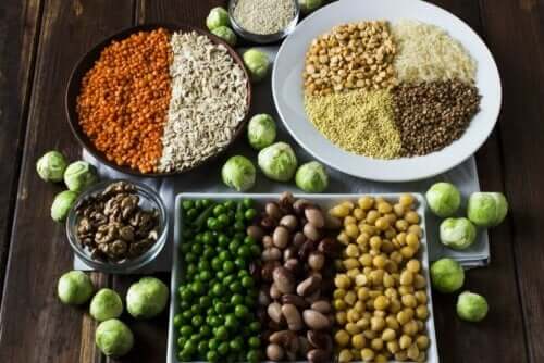 Forskjellige typer bønner