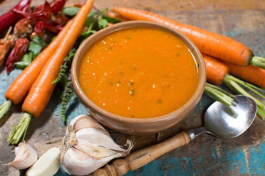 detox suppe for å balansere kaliumnivået