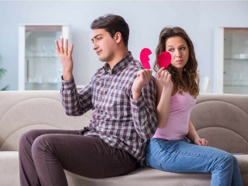 Par som inngår midlertidig separasjon.