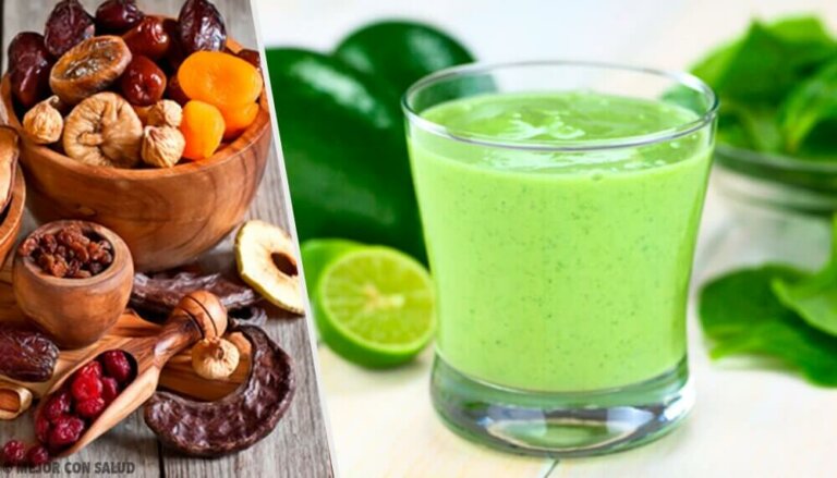 Lag sunne og næringsrike grønne smoothies