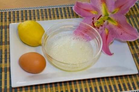 Sitronsaft og egg