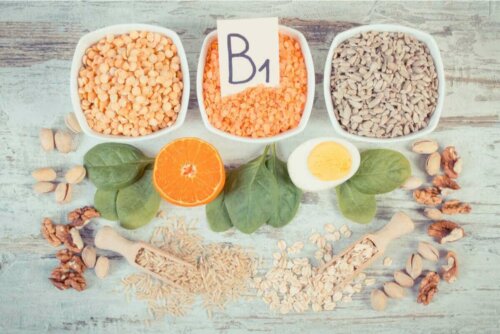 Komplekse B-vitaminer i mat.