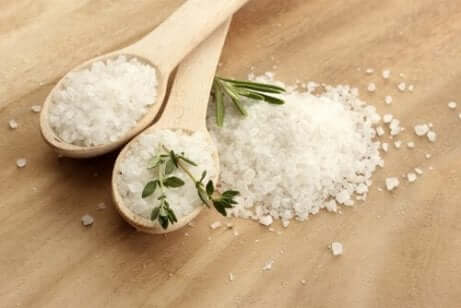Salt på skjeer
