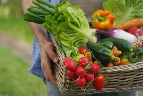 Frukt og grønnsaker er matvarer med et lavt natriuminnhold.