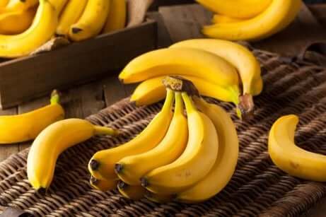 Bananer bidrar til å øke serotoninnivået