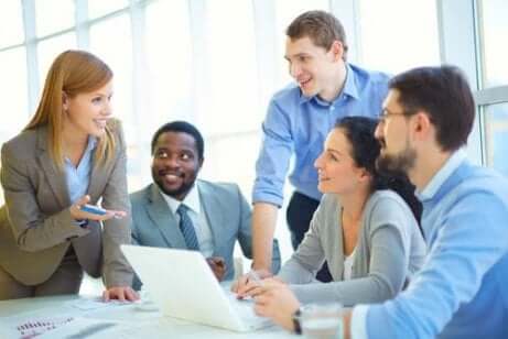 kollegaer på et møte