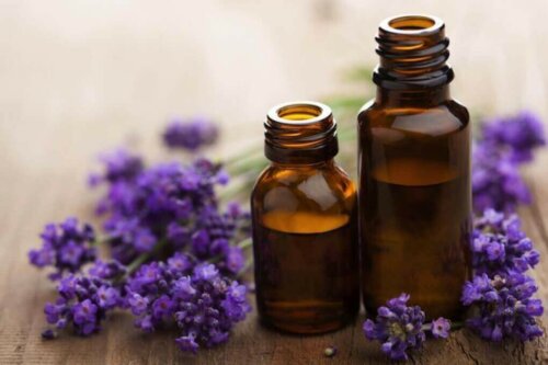 Lavendel essensiell olje.
