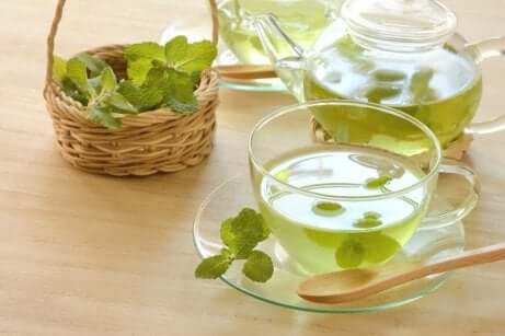 Mynteblader og myntete