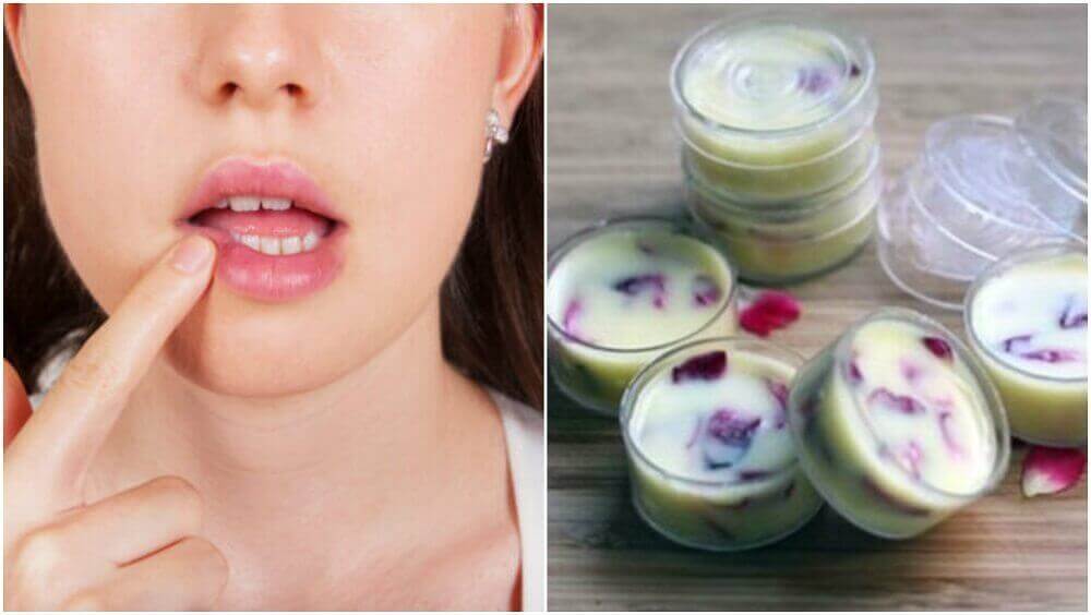 Lag en fuktighetsgivende leppepomade for å beskytte leppene dine