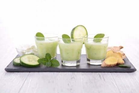 sunne og lette juicer