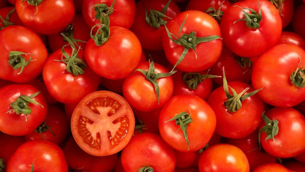 Glyserin, tomatjuice og sitron