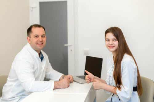 En lege og en pasient