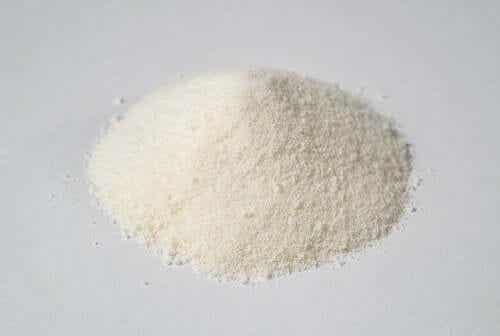 Kollagen i pulverform.