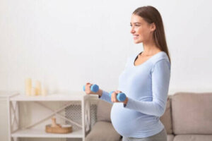 Trening mens du er gravid: Er det trygt?