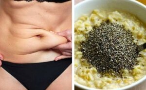 Havregryn og chiafrø: En frokost for å flate ut magen