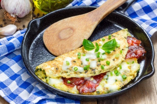 3 ideer for å fylle franske omeletter