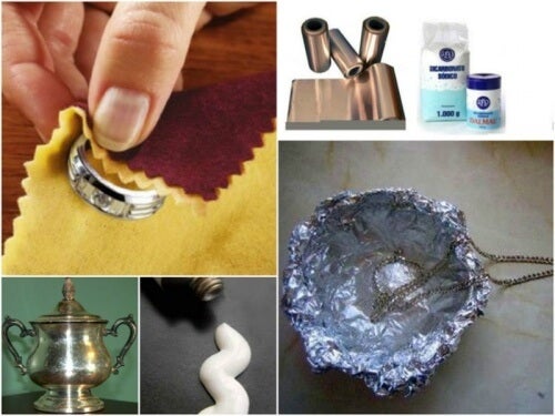 Syv effektive triks for å rengjøre sølv hjemme