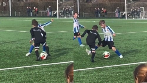 Dyktig nederlender tar feil av Messis sønn: Lær 5 fordeler med fotball for barn