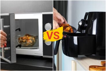 Airfryer eller mikrobølgeovn: Hvilken er sunnest for oppvarming av mat?