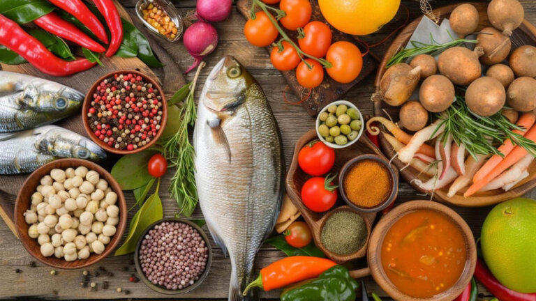 Ukemeny for et anti-inflammatorisk kosthold